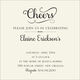 Blue Grey Filigree Die-cut Frame Invitations Image 2 of 2
